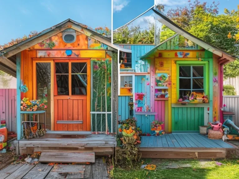 18+ Creative Shed to Playhouse Ideas