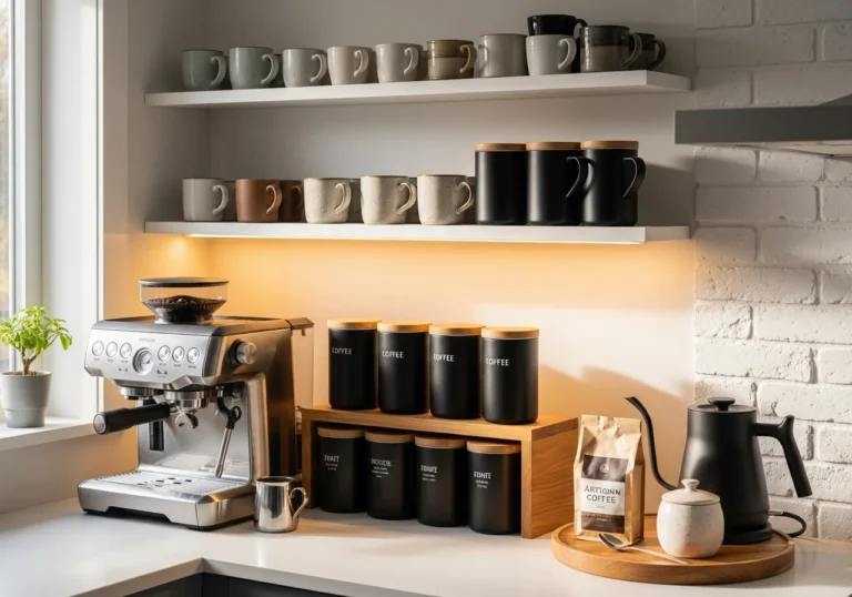 18+ Inspiring DIY Coffee Bar Ideas for Your Home