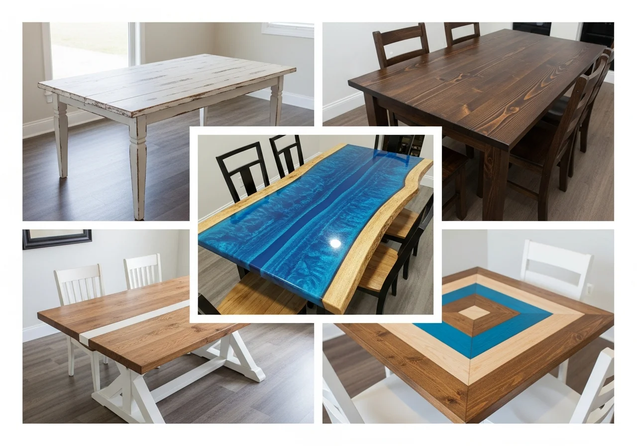 19+ Inspiring DIY Dining Table Makeover Ideas