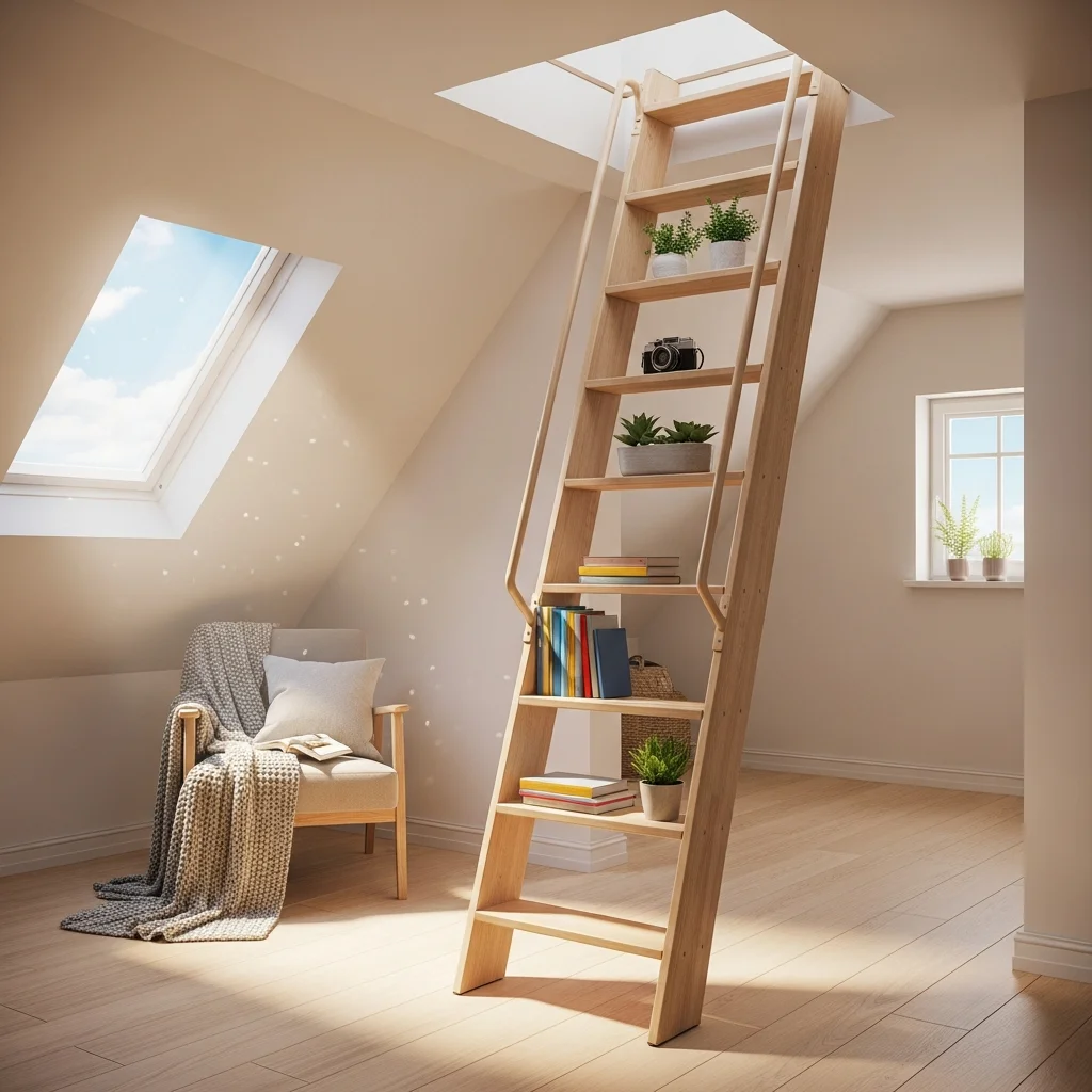 8+ Creative Attic Ladder Ideas for Your Home 11.250Z