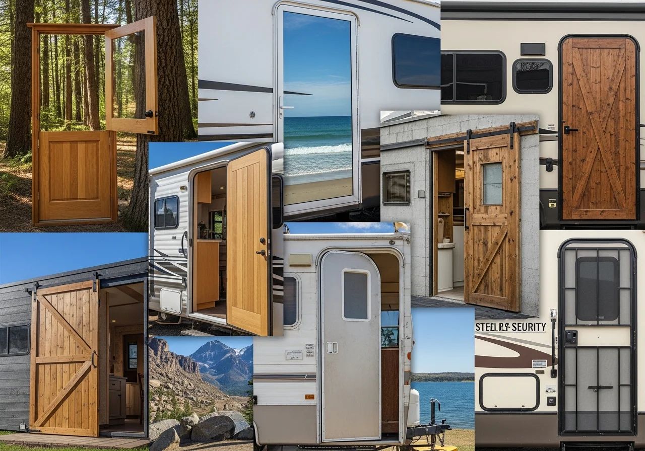 8+ Creative Camper Door Ideas for Every Style