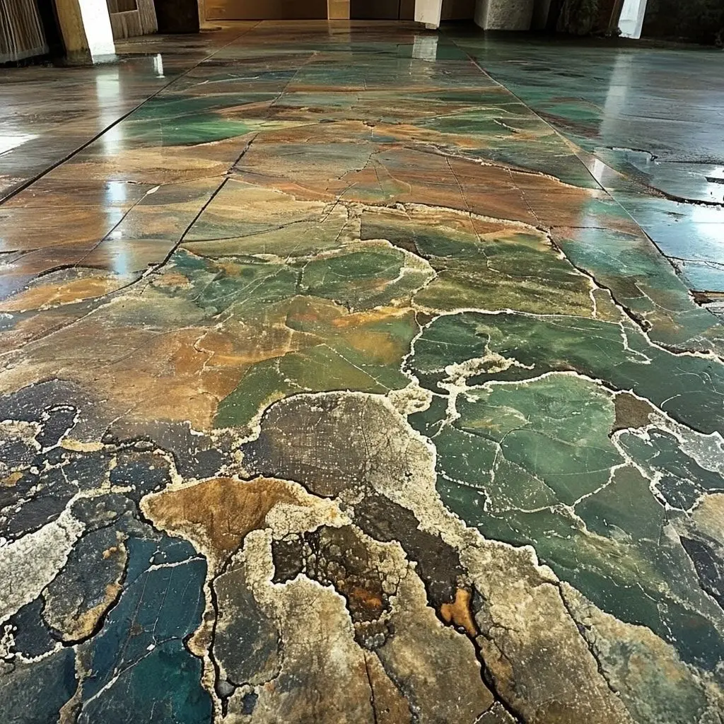 Acid Stained Concrete Floors