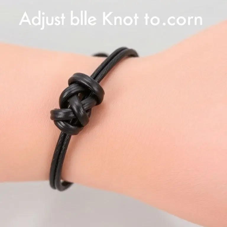 Adjustable Sliding Knot Bracelets