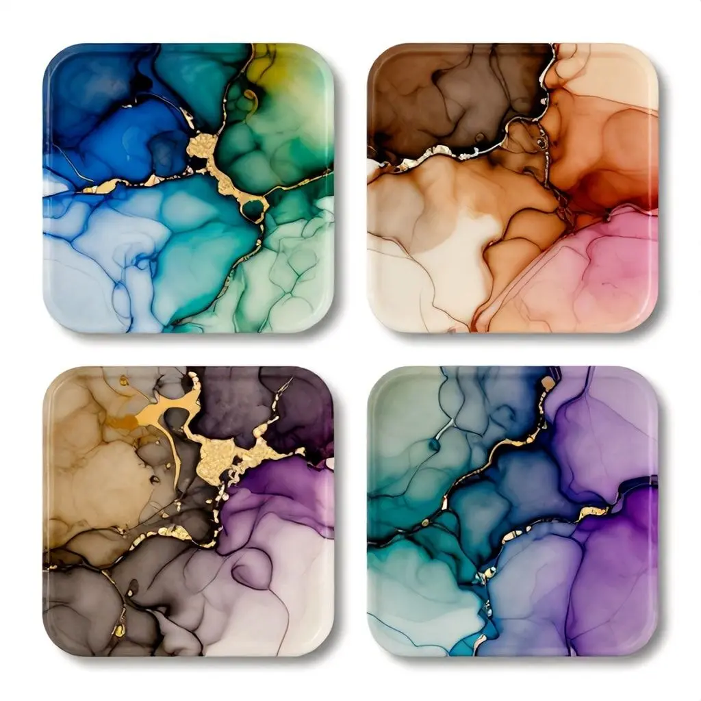 Alcohol Ink Abstract Art