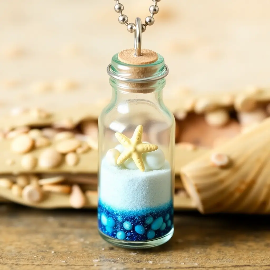 Beach and Ocean Themed Bottle Charms