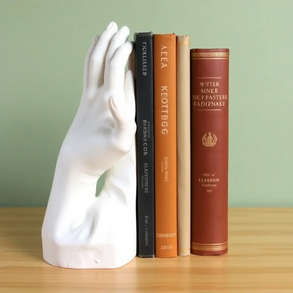 Bookends with Artistic Flair