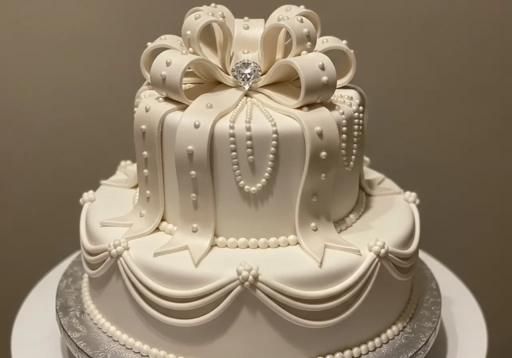 Bow Accent with Pearl Details