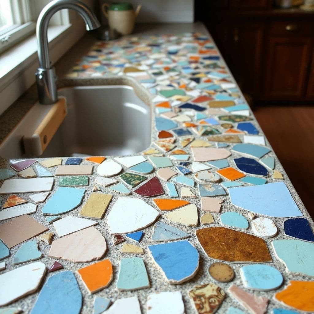 Broken China and Pottery Shards