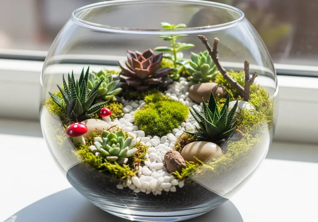 Build Decorative Terrariums