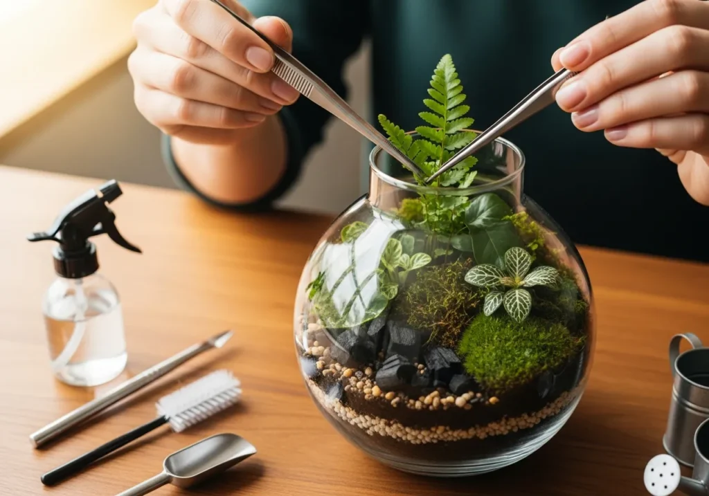 Caring for Your Glass Bottle Gardens