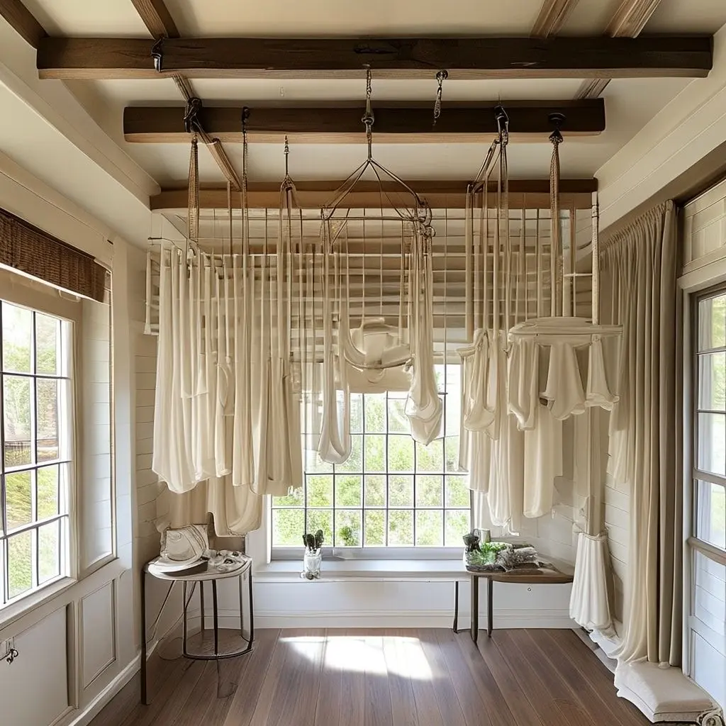 Ceiling Mounted Laundry Racks