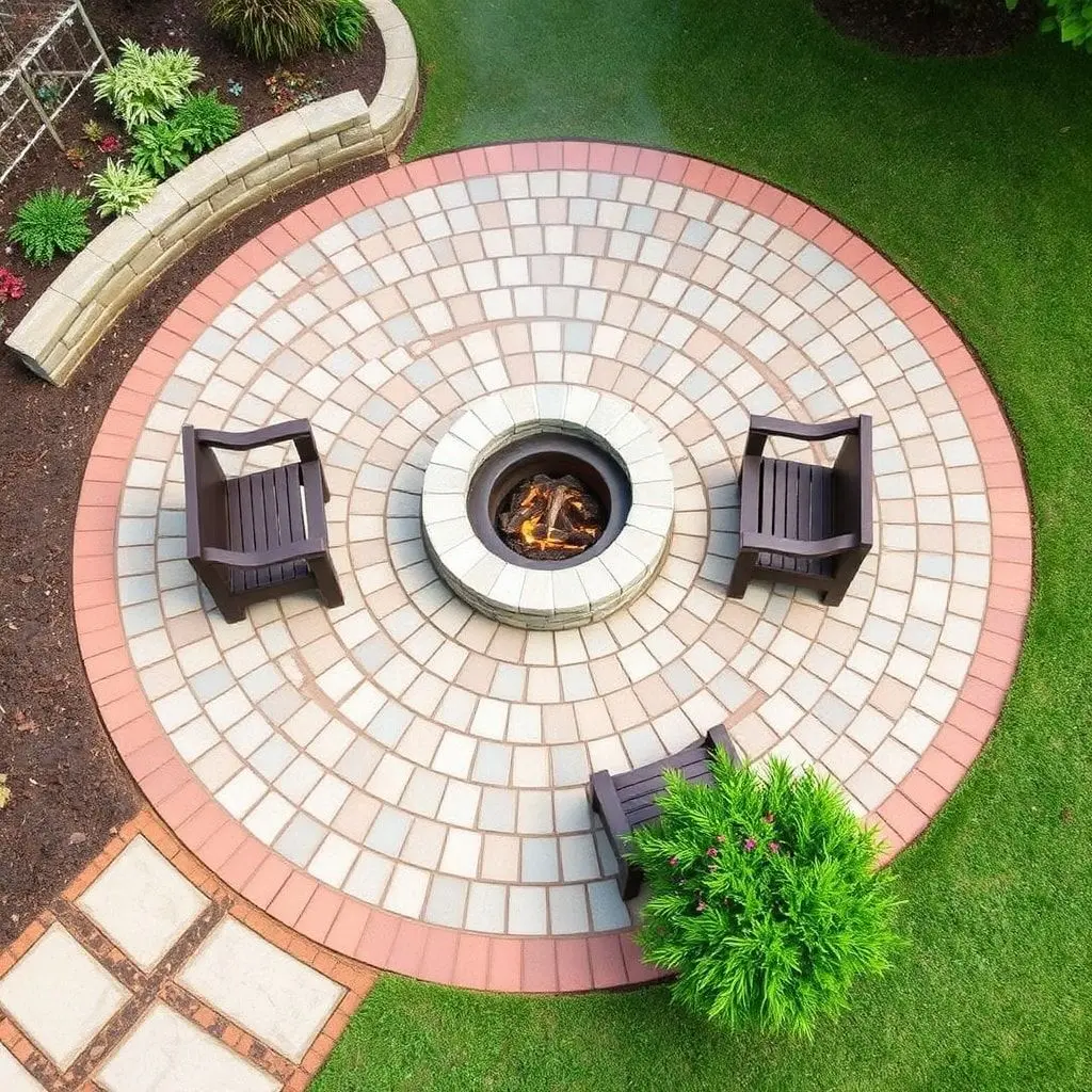 Circular Fire Pit Surround