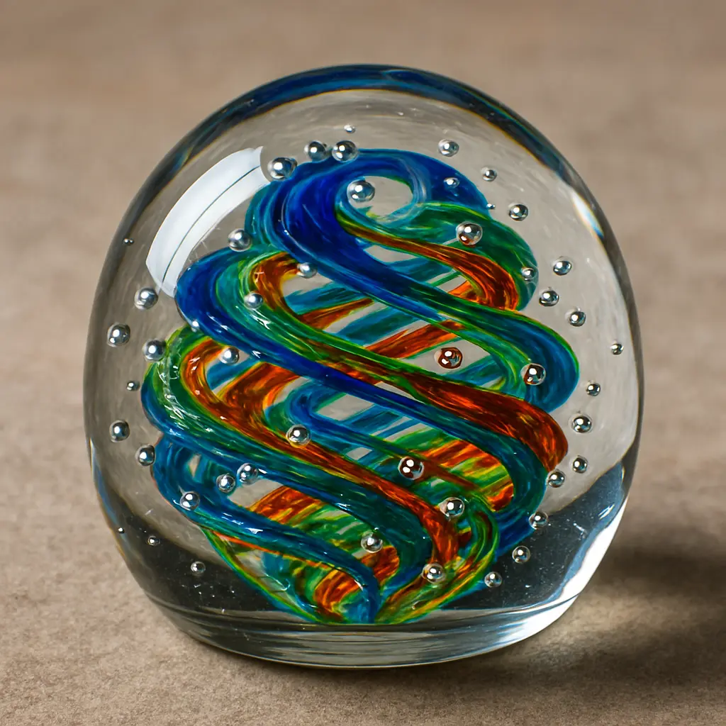 Classic Glass Paperweight