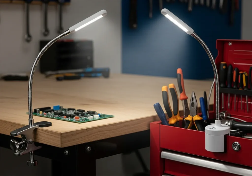 Clip-On and Magnetic Task Lights