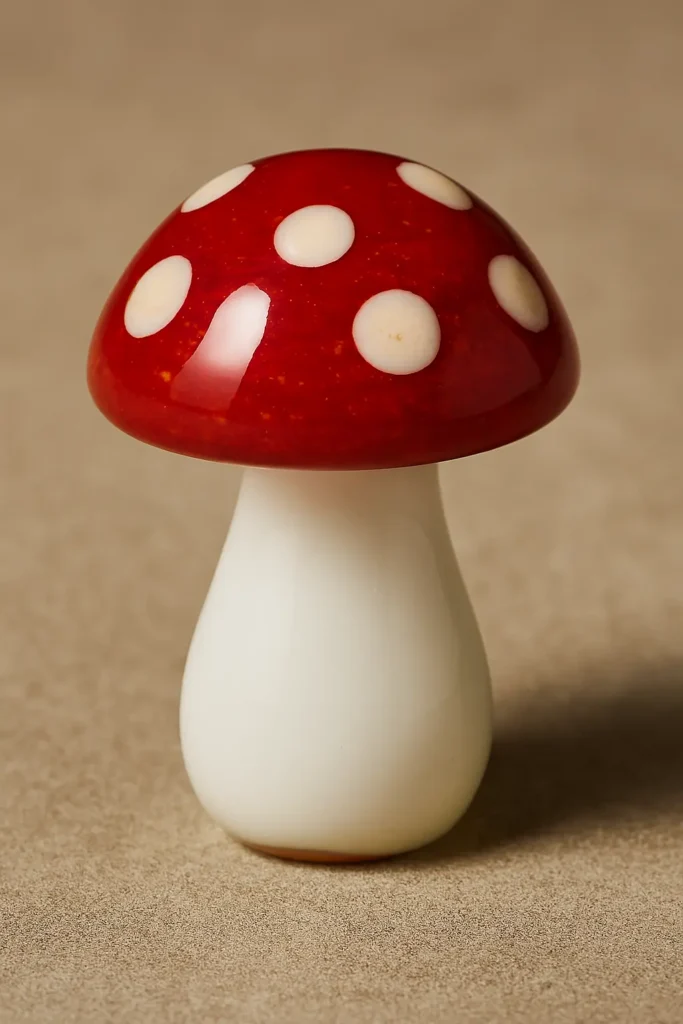 Colorful Glass Mushroom