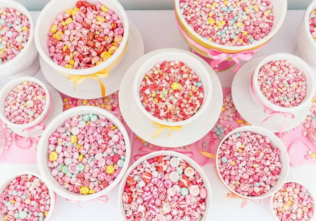 Construct Elegant Candy Buffet Displays