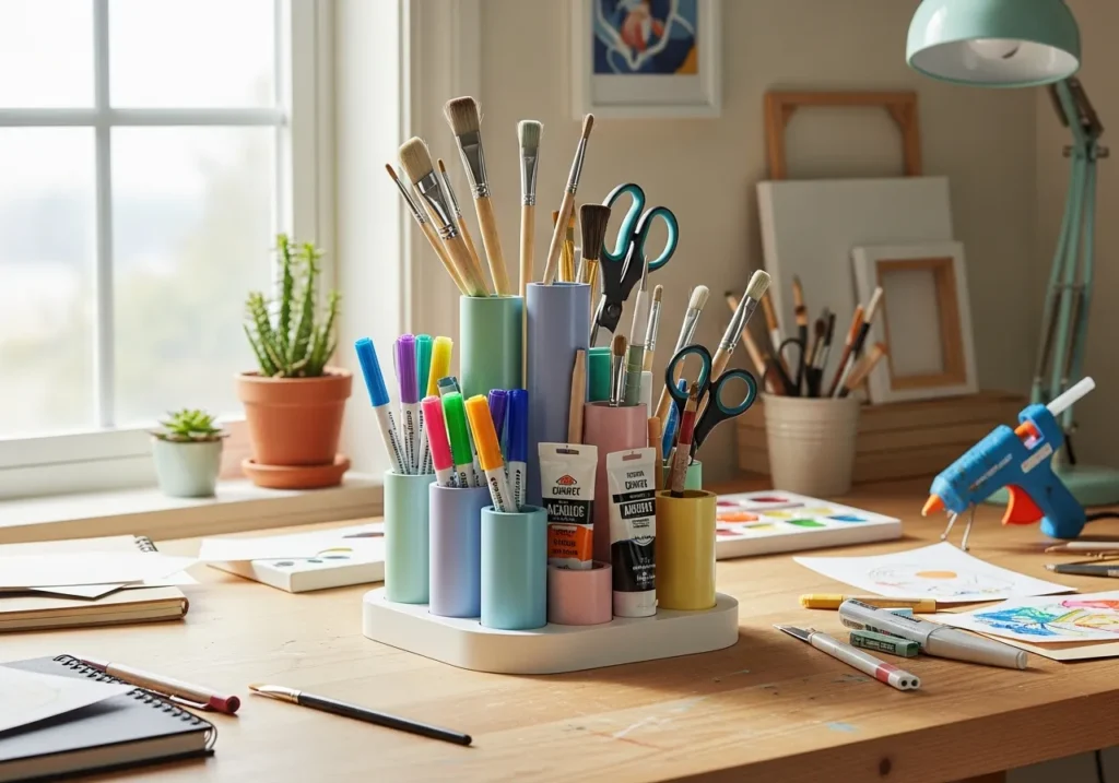 Craft Supply and Art Material Organizers