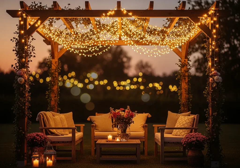 Create Ambient Magic with Solar String Lights