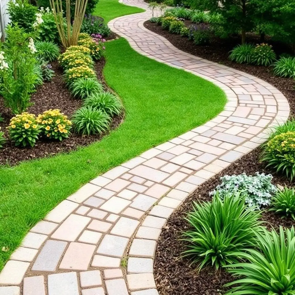 Curved Pathway
