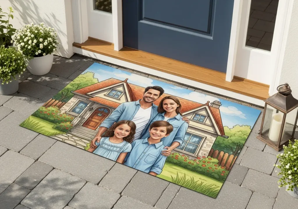 Custom Illustration and Photo Mats