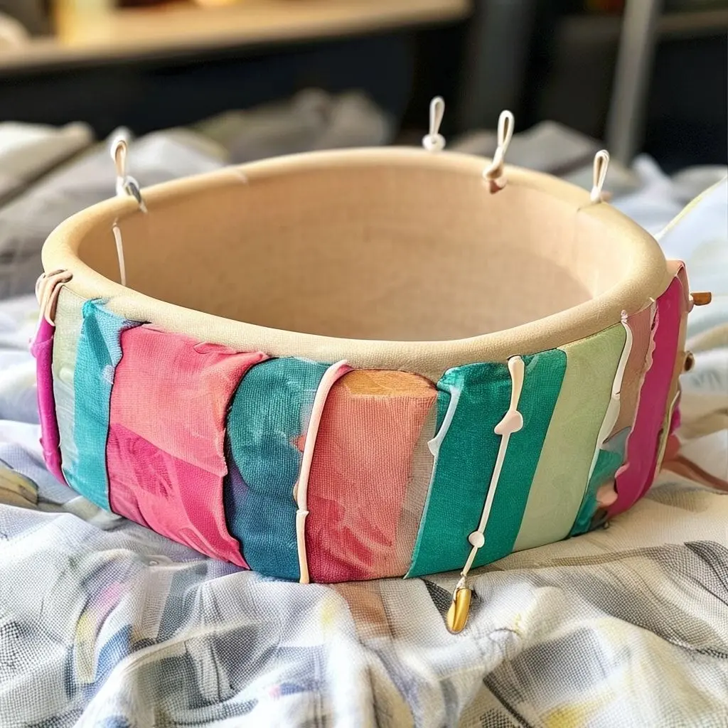 Fabric Covered Foam Board Display