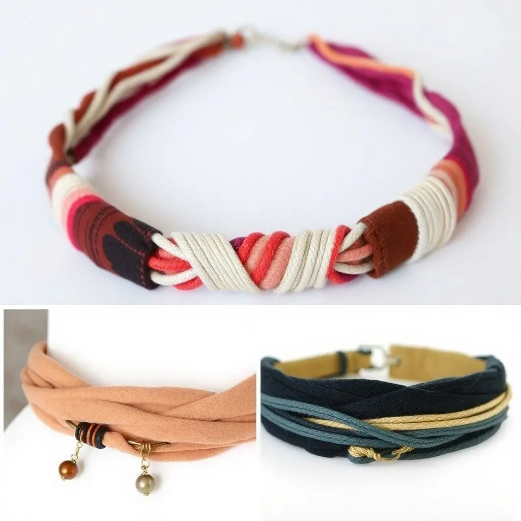 Fabric Wrapped Chokers