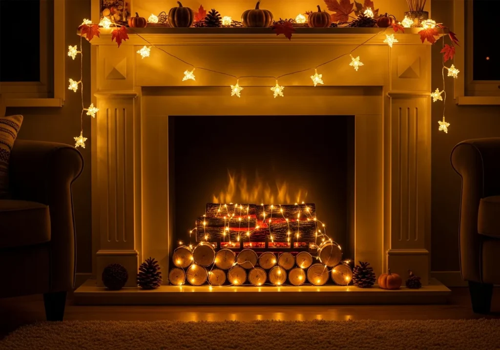 Fireplace Mantel and Non Working Fireplace Decoration