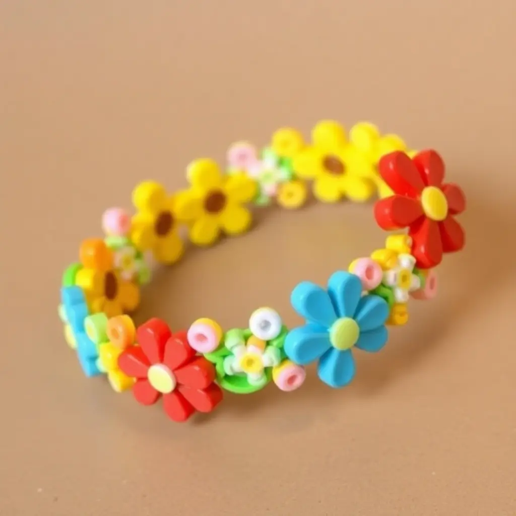 Flower Bracelets and Wearable Designs
