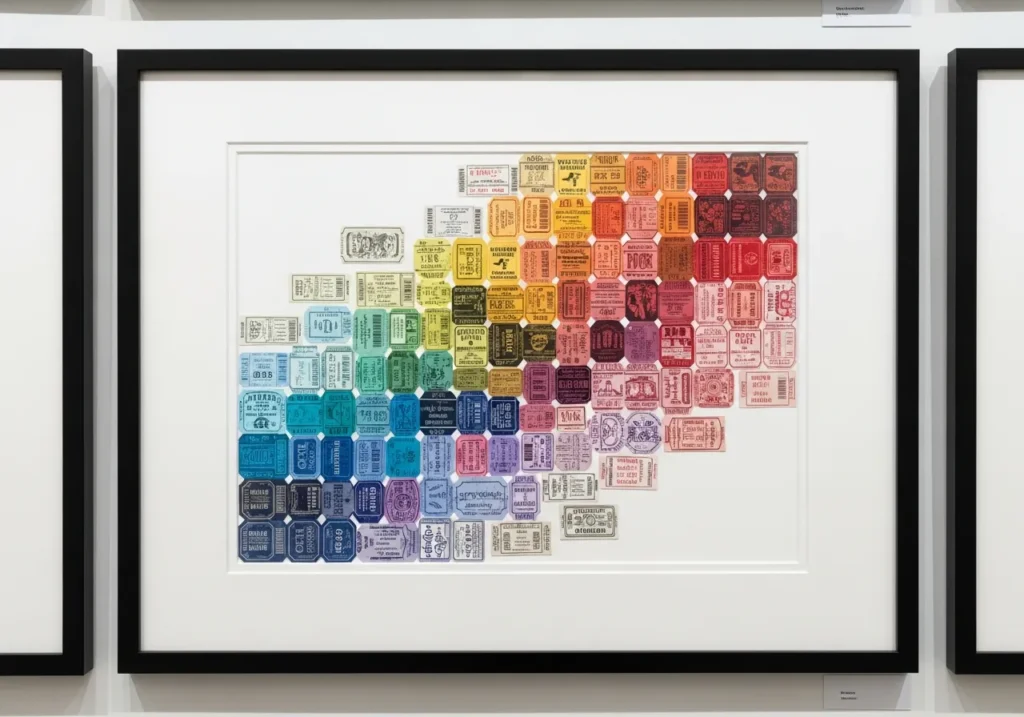 Framed Collages for Artistic Arrangements