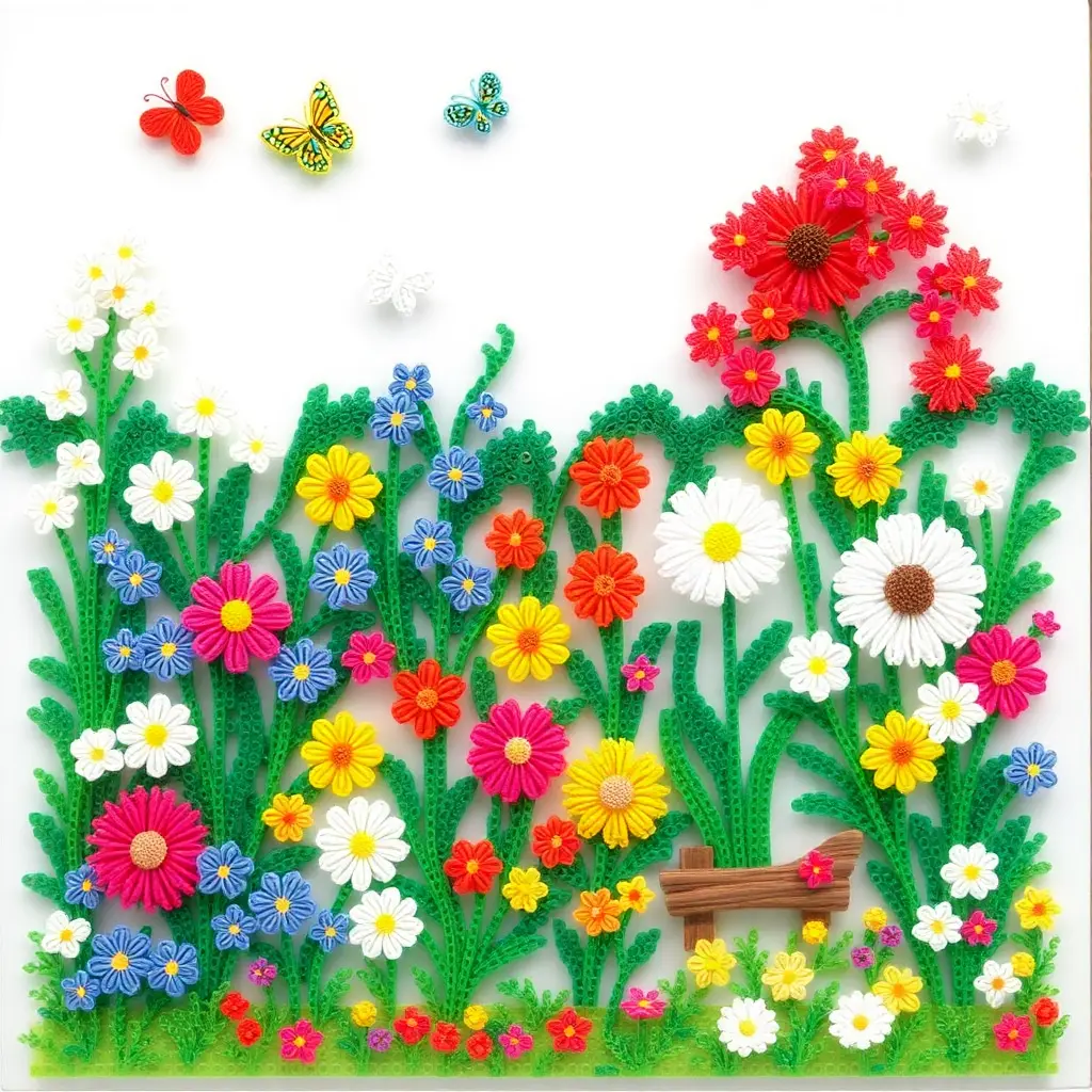 Garden Scene Compositions