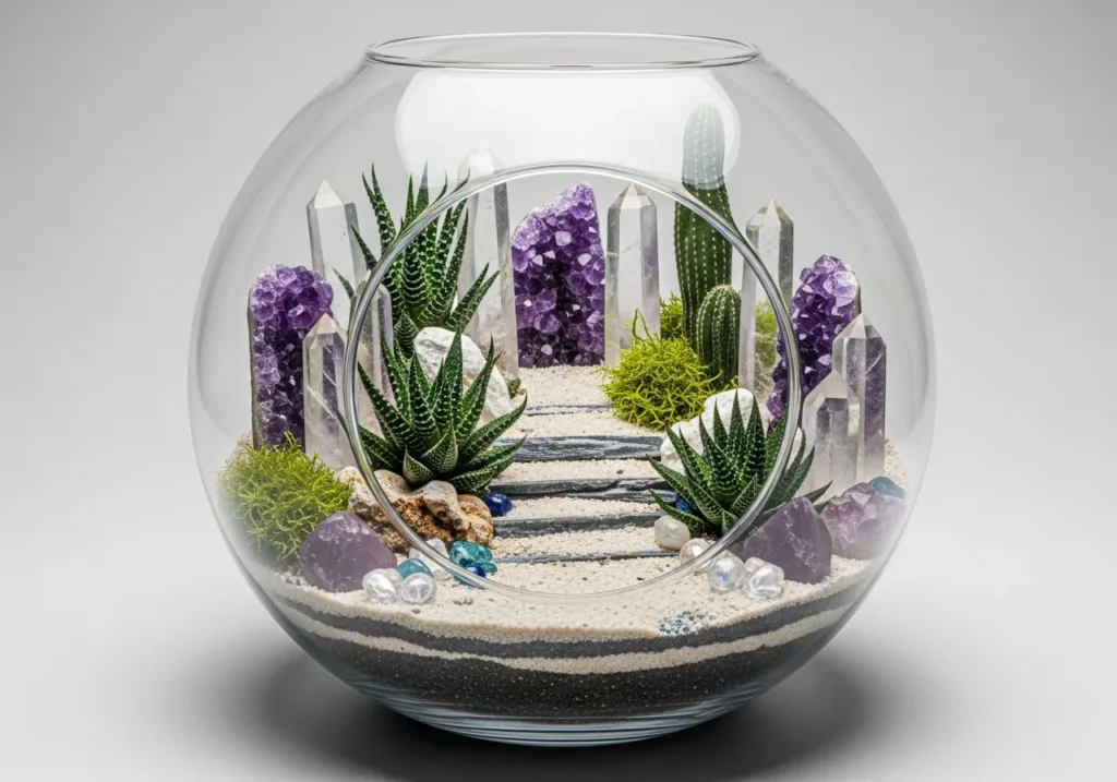 Geometric Crystal Garden