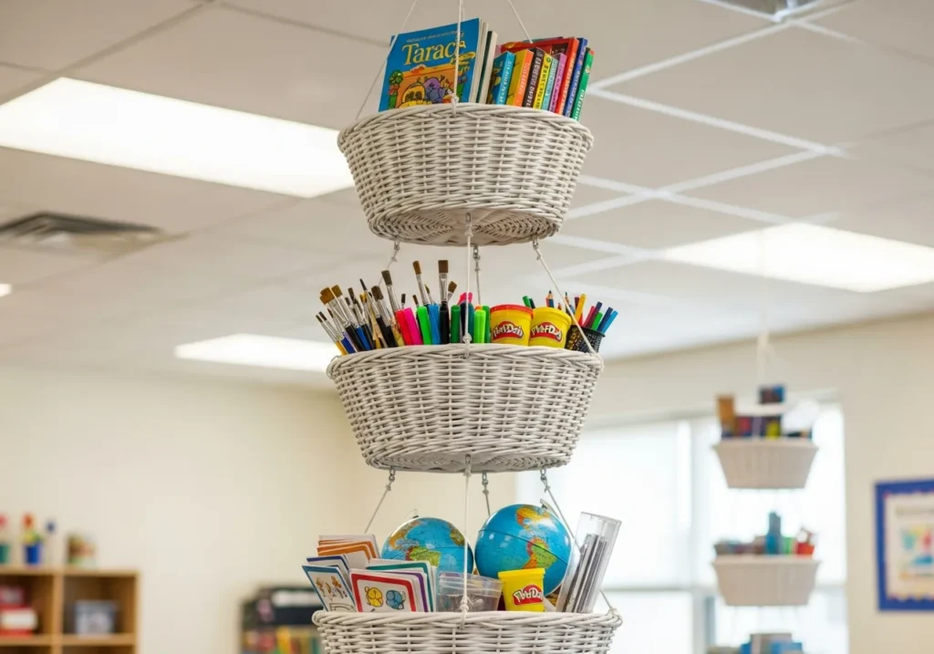 Hanging Basket Planter Display