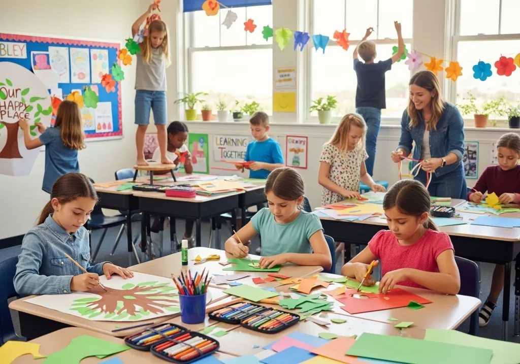 Involving Students in Classroom Decoration