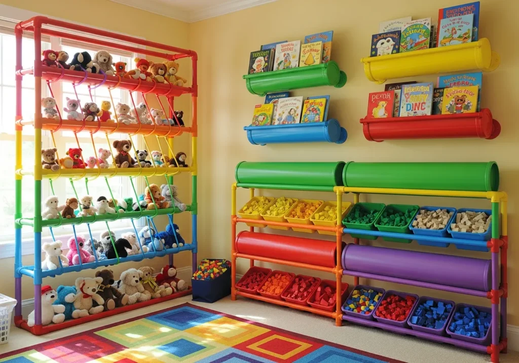 Kids' Room Toy and Book Storage