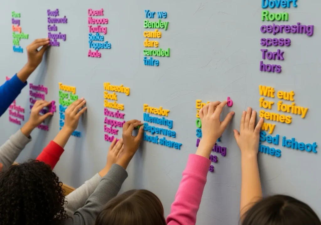 Magnetic Poetry Wall