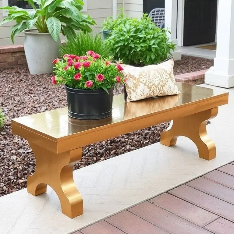 Metallic and Glamorous Finishes