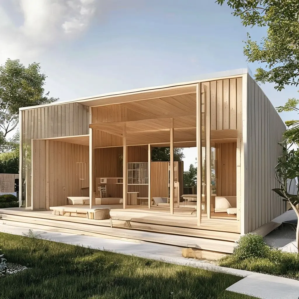 Modern Minimalist Structures