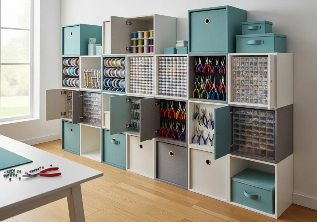Modular Cube Storage for Growing Collections