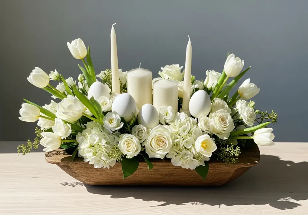 Monochromatic White Elegance