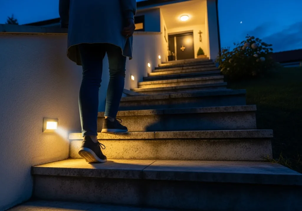 Motion Activated Step Lights for Energy Efficiency
