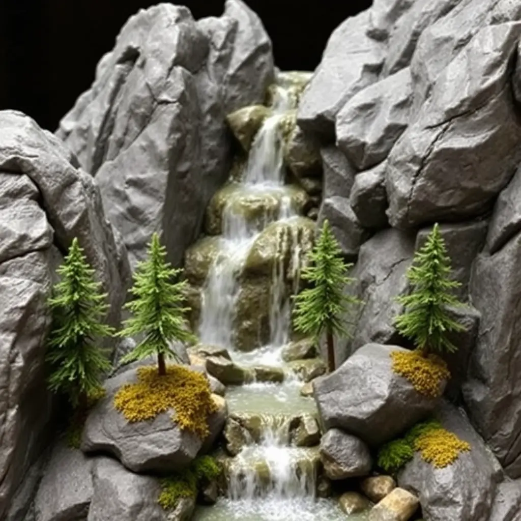 Mountain Stream Waterfall