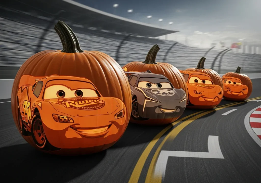 Multi Character Racing Scene