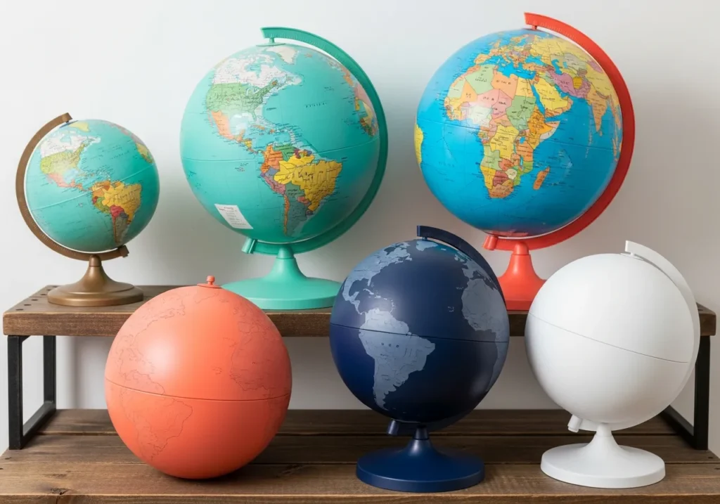 Painted Globe Collection