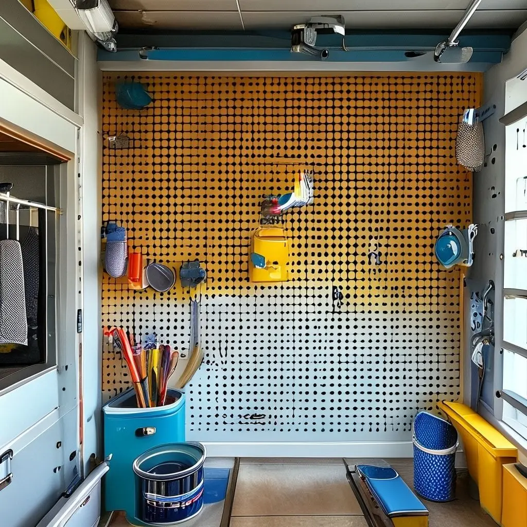 Pegboard Organization