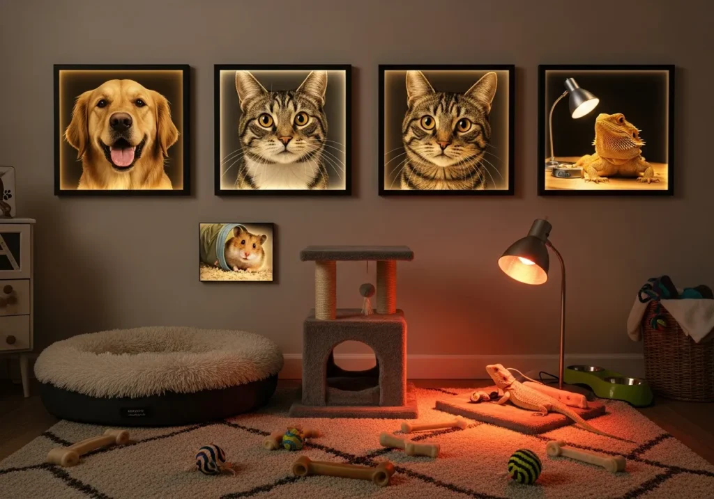 Pet Portrait Lithophanes