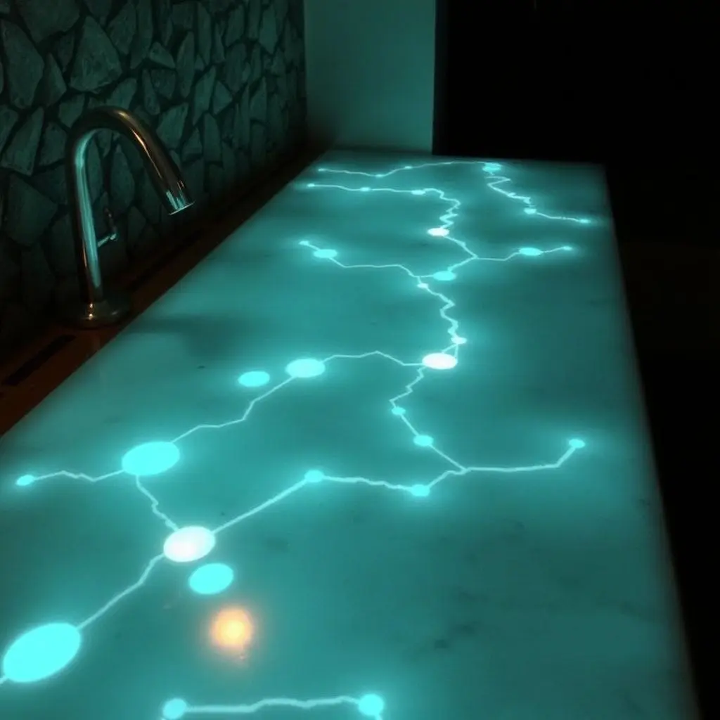 Photoluminescent Stone Design