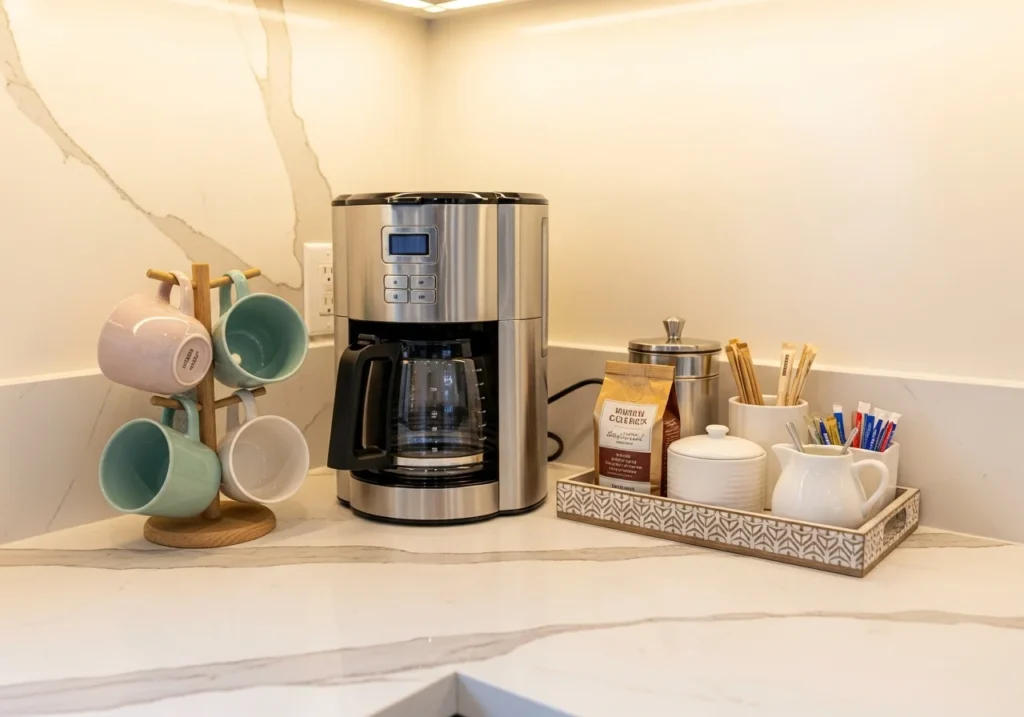 Rolling Bar Cart Stations