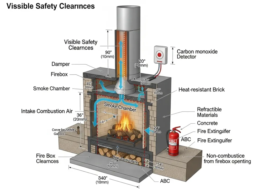 Safety Considerations for DIY Fireplaces