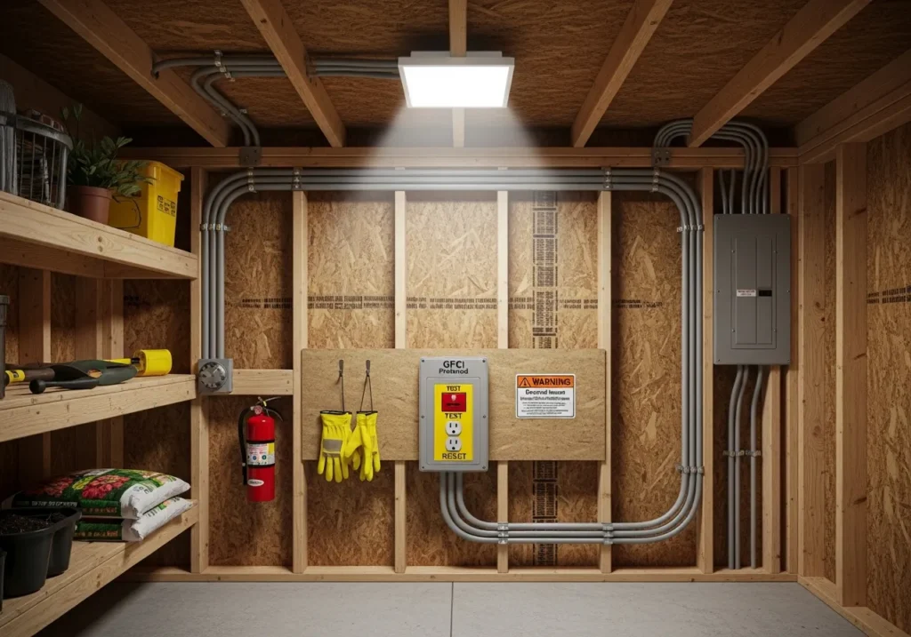 Safety Considerations for Shed Lighting