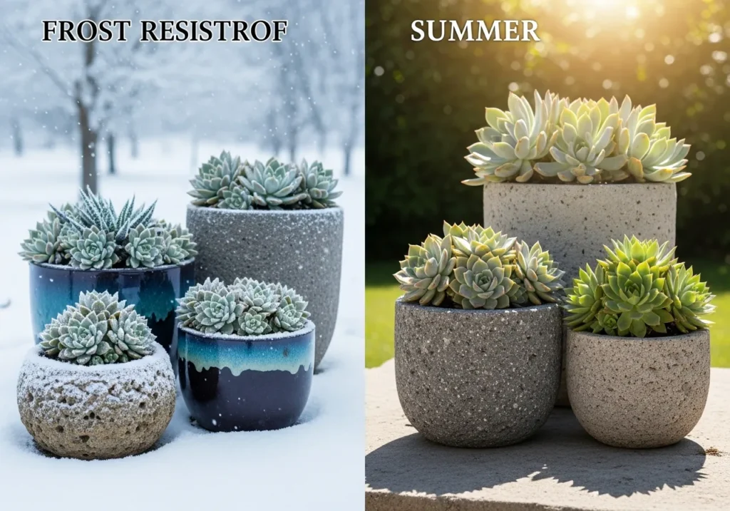 Seasonal and Weather-Appropriate Container Selections